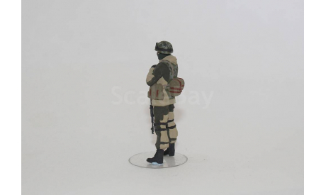 Фигурка в масштабе 1:43 Солдат России №4, фигурка, OPUS studio, 1/43