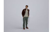 Фигурка 1:43 Мужчина с усами, фигурка, Каморка, scale43
