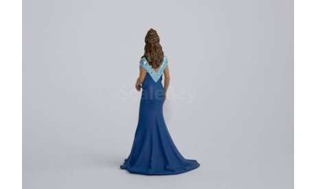 Фигурка 1:43 Девушка в синем платье., фигурка, Каморка, scale43