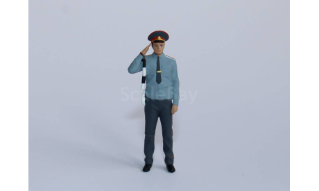 Фигурка 1:43 Инспектор ГАИ в рубашке, фигурка, OPUS studio, scale43