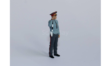 Фигурка 1:43 Инспектор ГАИ в рубашке, фигурка, OPUS studio, scale43