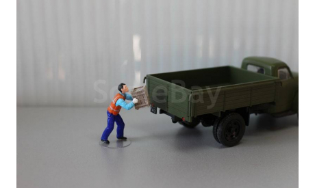 Фигурка 1/43 Рабочий от OPUS studio, фигурка, scale43