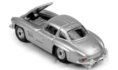 Mercedes 300SL / Nissan R34 Stagea, масштабная модель, Mercedes-Benz, BBurago, scale64