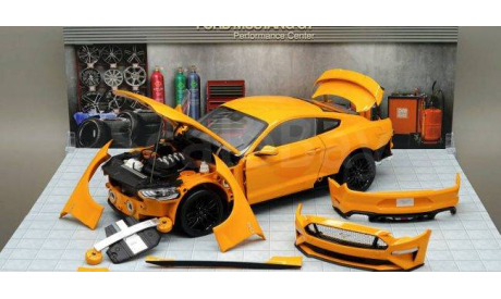 Ford Mustang GT, масштабная модель, Dieсаst Маstеr, scale18