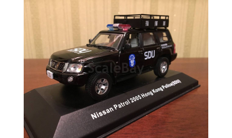 Nissan Patrol 2005 SDU Hong Kong Police, масштабная модель, J-Collection., scale43