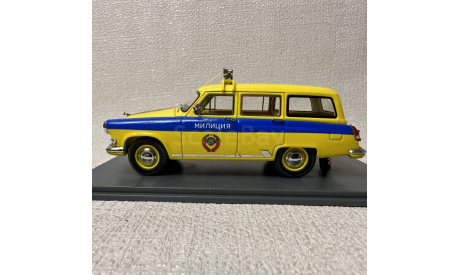 Модель милицейского автомобиля ГАЗ-22, масштабная модель, scale43