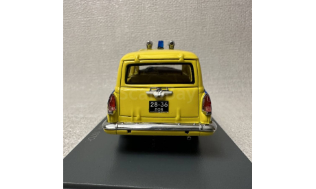 Модель милицейского автомобиля ГАЗ-22, масштабная модель, scale43