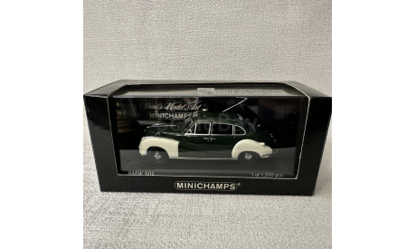 Модель автомобиля BMW 501 Polizei, масштабная модель, scale43