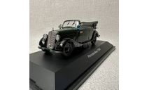 Модель полицейского автомобиля Mercedes-Benz 170 V  Cabrio, масштабная модель, scale43