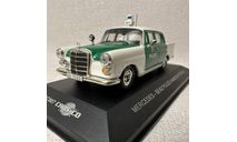 Модель полицейского автомобиля Mercedes-Benz 200 D, масштабная модель, scale43