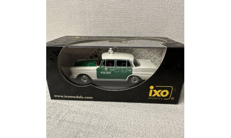 Модель полицейского автомобиля Mercedes-Benz 200 D, масштабная модель, scale43