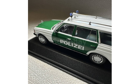 Модель полицейского автомобиля Mercedes-Benz 123, масштабная модель, scale43