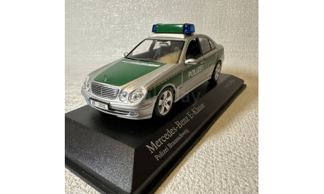 Модель полицейского автомобиля Mercedes-Benz E-Klasse, масштабная модель, scale43