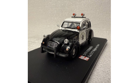 Модель полицейского автомобиля  Citroen 2CV, масштабная модель, scale43, Citroën