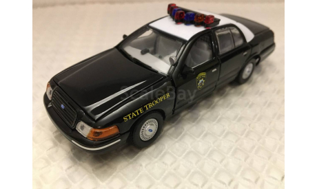 Ford Crown Victoria Police Interceptor Wyoming, масштабная модель, Gearbox, 1:43, 1/43