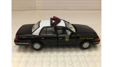 Ford Crown Victoria Police Interceptor Wyoming, масштабная модель, Gearbox, 1:43, 1/43
