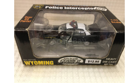 Ford Crown Victoria Police Interceptor Wyoming, масштабная модель, Gearbox, 1:43, 1/43