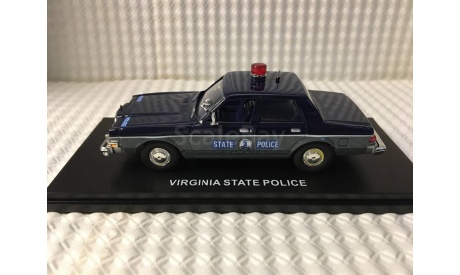 Dodge Diplomat Virginia State Patrol, масштабная модель, First Response, 1:43, 1/43