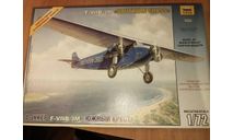 Фоккер F-VIIB/3M ’Южный Крест’ (Звезда 1/72), сборные модели авиации, scale72, Fokker