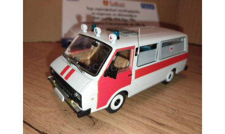 RAF-Larvija 2915 Riga 1984 (БРАК!!!), масштабная модель, РАФ, Roda, 1:43, 1/43
