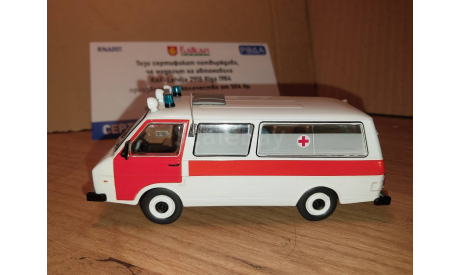 RAF-Larvija 2915 Riga 1984 (БРАК!!!), масштабная модель, РАФ, Roda, 1:43, 1/43