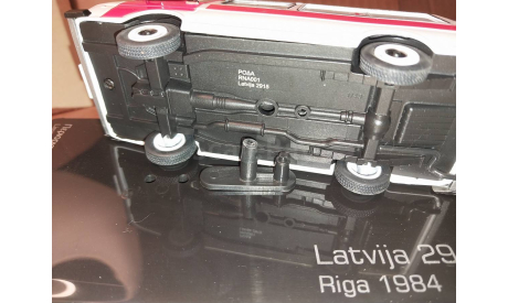 RAF-Larvija 2915 Riga 1984 (БРАК!!!), масштабная модель, РАФ, Roda, 1:43, 1/43