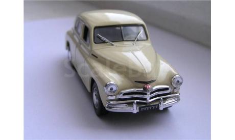 ГАЗ 20 Победа, масштабная модель, 1:43, 1/43, Автолегенды СССР журнал от DeAgostini, Москвич