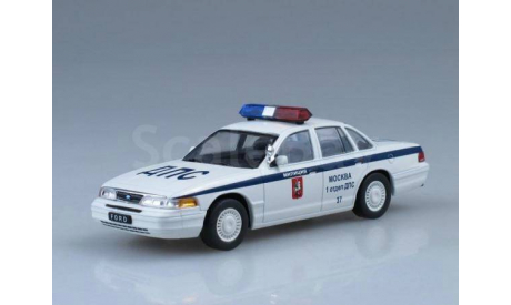 Ford Crown Victoria Милиция, масштабная модель, 1:43, 1/43, Автомобиль на службе, журнал от Deagostini, УАЗ