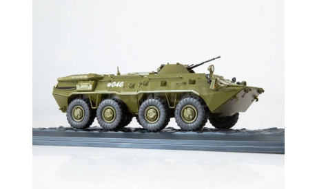 БТР-80 с Харьковской резиной, масштабные модели бронетехники, MODIMIO, 1:43, 1/43