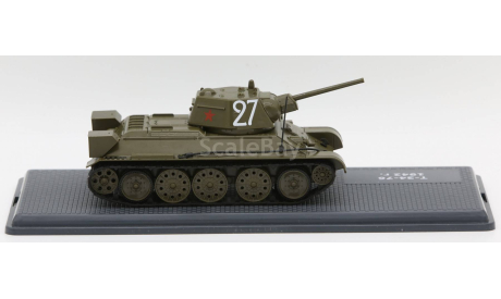 Т-34-76, масштабные модели бронетехники, DeAgostini (военная серия), scale43