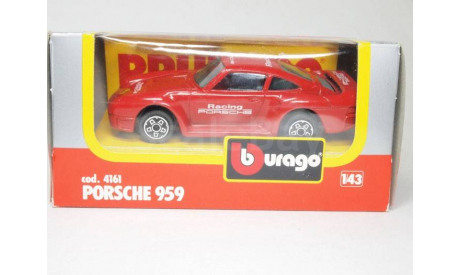 Porsche-959, масштабная модель, 1:43, 1/43, Bburago