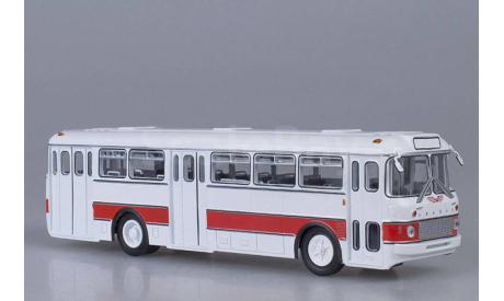 Ikarus 556 City Bus / Икарус 556 - белый/красный, масштабная модель, Советский Автобус, scale43