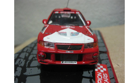 Mitsubishi Lancer Evo. VI, T. Makinen - R. Mannisenmaeki, 1999 IXO, масштабная модель, 1:43, 1/43