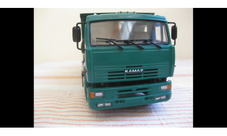 КАМАЗ-6540 самосвал,зелёный, масштабная модель, 1:43, 1/43, Автоистория (АИСТ)