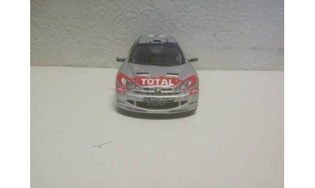 Peugeot 206 WRC (M.Gronholm - T.Rautiainen), масштабная модель, 1:43, 1/43, IXO