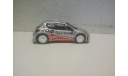 Peugeot 206 WRC (M.Gronholm - T.Rautiainen), масштабная модель, 1:43, 1/43, IXO