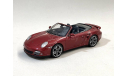 Porsche 911 Turbo Cabriolet Typ 997, редкая масштабная модель, Minichamps, scale43