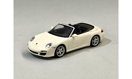 Porsche 911 Carrera (2008), редкая масштабная модель, Minichamps, scale43