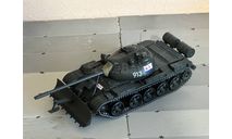 Т-55 Морской пехоты СССР с бульдозерным отвалом ТБУ-155, масштабные модели бронетехники, 1:43, 1/43