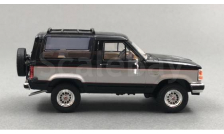 Ford Bronco II 4х4 1989, редкая масштабная модель, Premium X, scale43