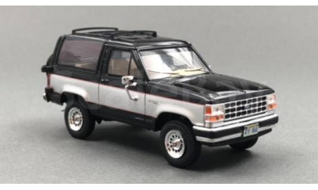 Ford Bronco II 4х4 1989, редкая масштабная модель, Premium X, scale43