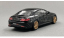 Mercedes-Benz BRABUS 850 S63 AMG S-CLASS COUPE (C217) 2015, редкая масштабная модель, Minichamps, 1:43, 1/43