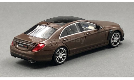 Mercedes Brabus 850 S63 S-Class 2015, редкая масштабная модель, Minichamps, 1:43, 1/43