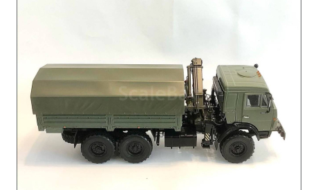 КамАЗ 53501 с КМУ, масштабная модель, Start Scale Models (SSM), scale43