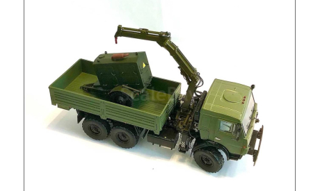 КамАЗ 53501 с КМУ, масштабная модель, Start Scale Models (SSM), scale43