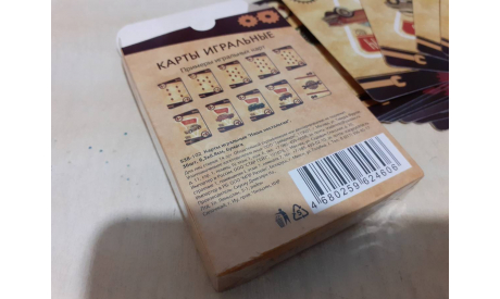 Карты игральные ретро автомобилей, масштабные модели (другое)