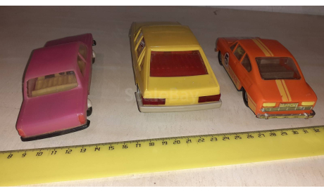 Машинки ссср пластик, масштабная модель, scale0