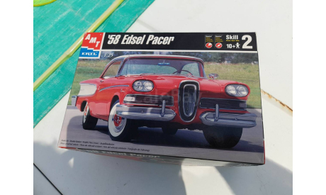 Edsel Pacer ’58, сборная модель автомобиля, ERTL (Auto World), scale24