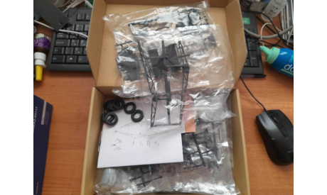 КИТ автокрана ЛАЗ-690, сборная модель автомобиля, AVD Models, 1:43, 1/43