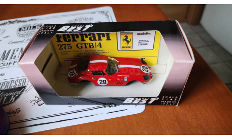 Ferrari 275 GTB54 Best Model, масштабная модель, scale43